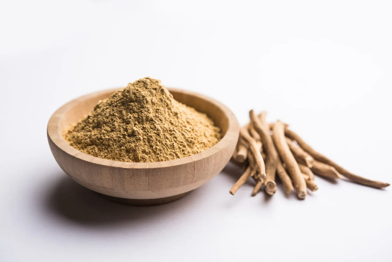 Polvo de ashwagandha